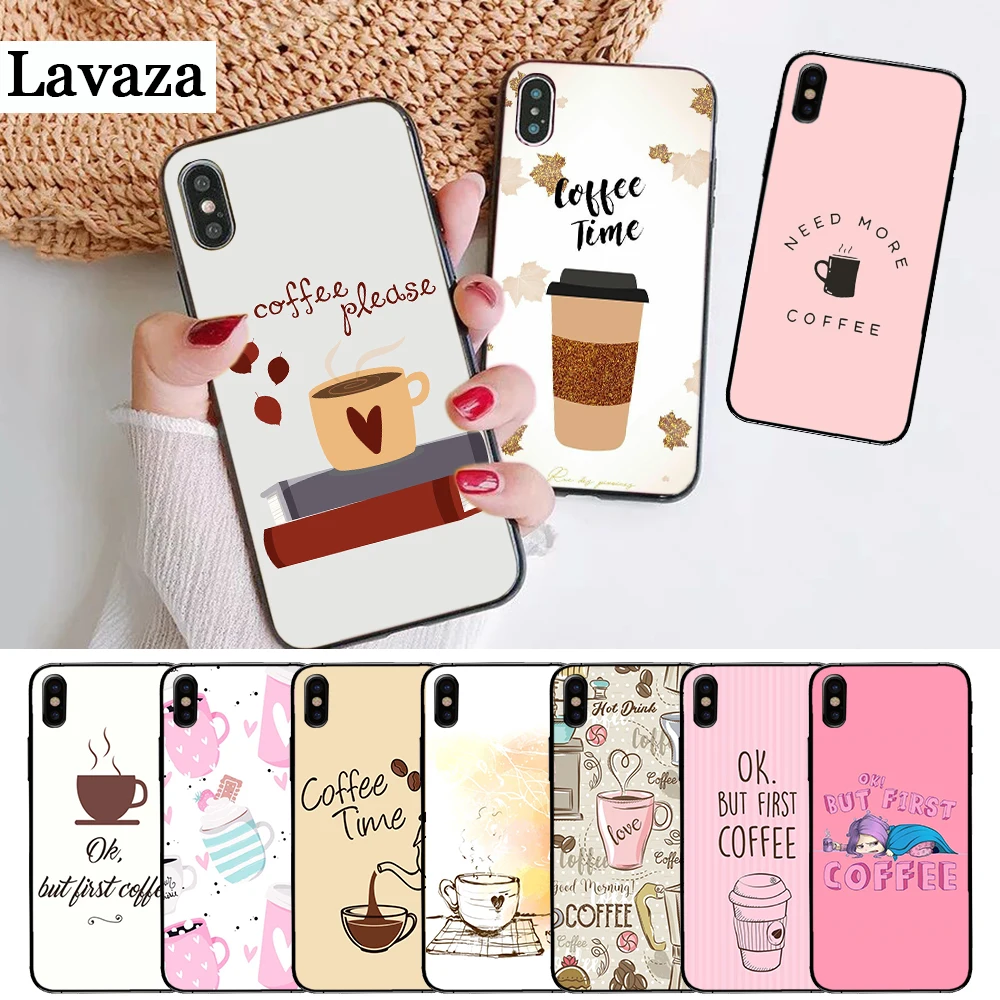Забавный силиконовый чехол Ok But First Coffee Book для iPhone 5 5S 6 6S Plus 7 8 11 Pro X XS Max XR | Мобильные