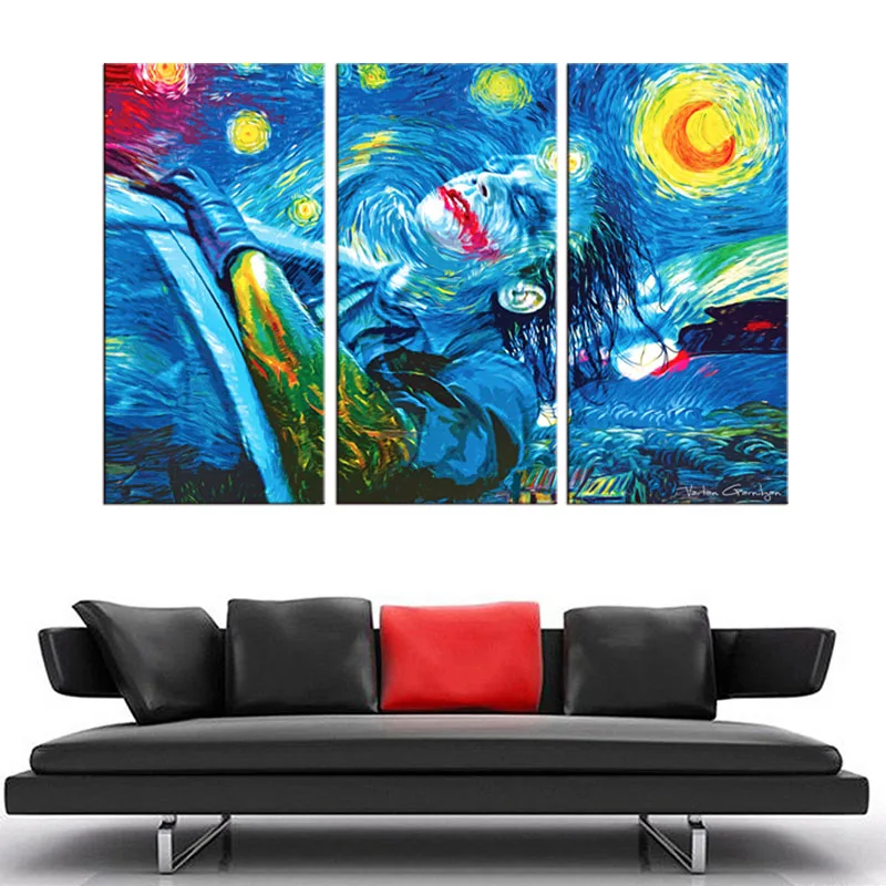Large abstract Canvas Printings 3 Piece Modern Style Cheap ...