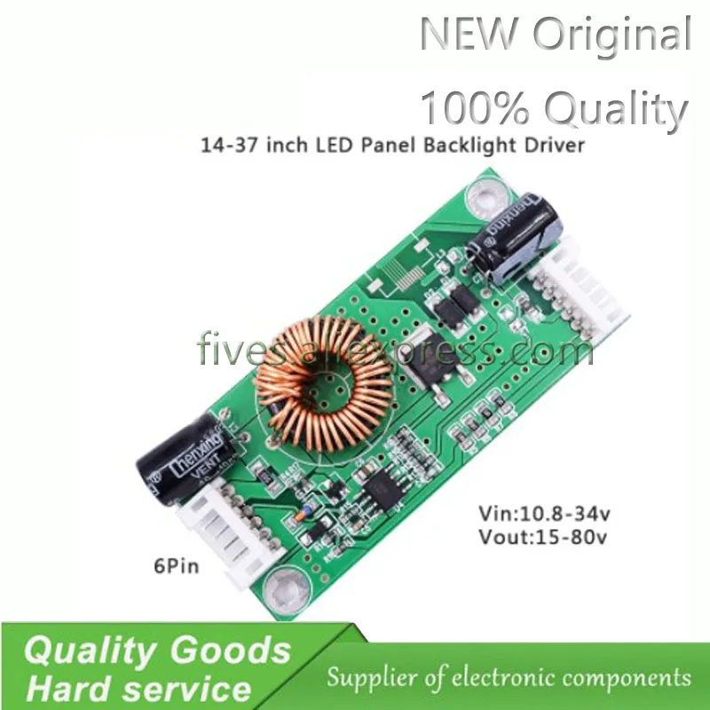 14-37 &quotlampara del contraluz LED проводник pulgadas LCD TV tablero corriente constantile повышающий boost junta