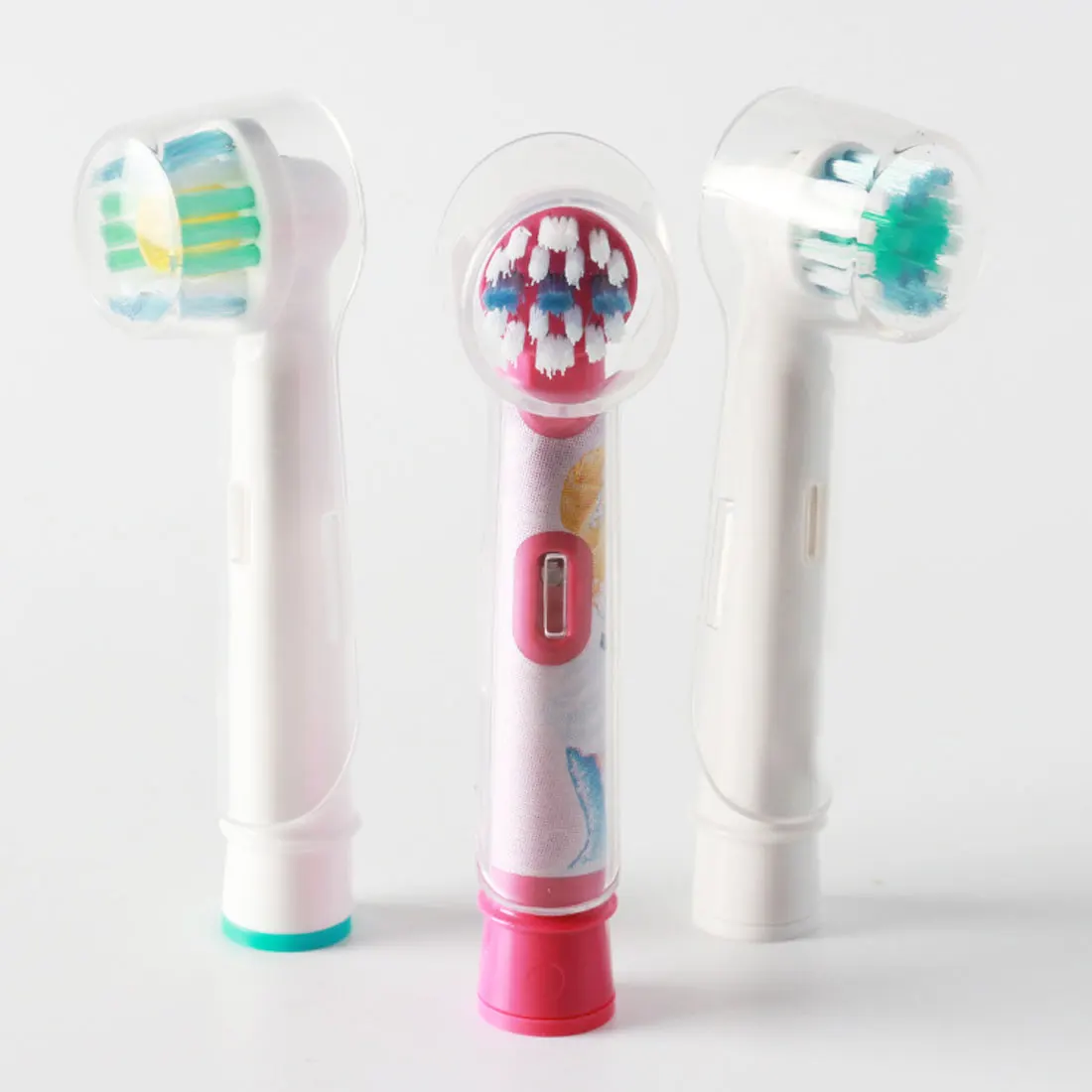 4pcs/set Oral Care Safety Electric Toothbrush Heads Protective Cover