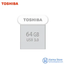 Toshiba USB флэш-накопитель 3.0 u364 Скрытая Drive USB3.0 Высокое Скорость 64 ГБ флешки TransMemory mini usb флэш-накопитель micro
