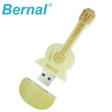 Горячая usb флэш-накопитель флешки 64 деревянная Флешка гитара, ручка, флешка 8 ГБ 16 ГБ 32 ГБ мини-подарок Автомобильный ключ карта памяти usb мини-джойстик