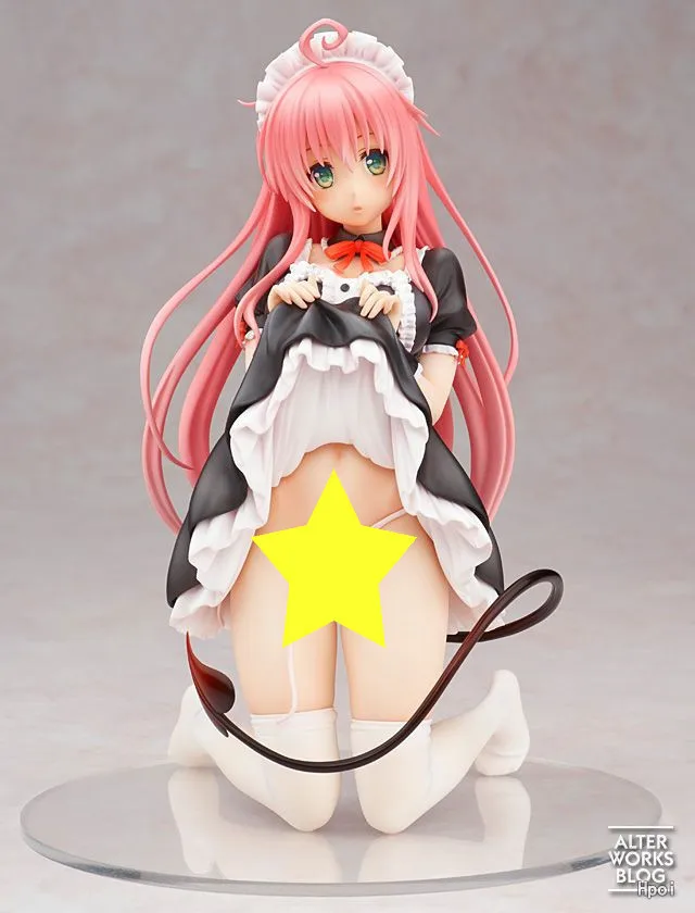

To LOVE Anime Maid Cosplay Exposing Female Devil Figure Model 18CM PVC Action Beauty Figure Adult Toys