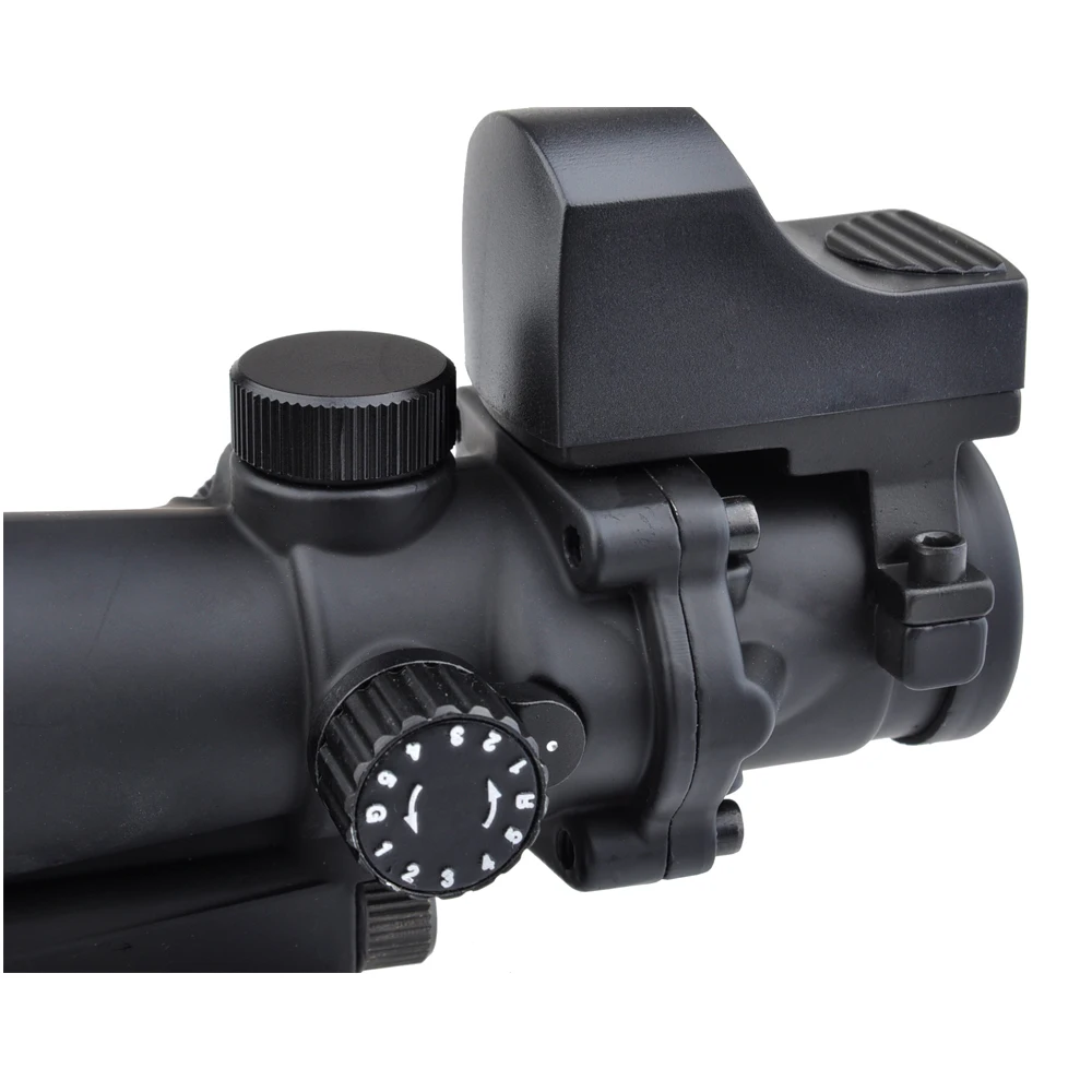 SEIGNEER ACOG 4X32 оптический прицел красный сетка с мини красный/зеленый точка зрения