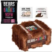 

Bears Vs. Babies Card Board Party games A Cards Game From the Creators for Exploding Kittens for10+/18+ games adults