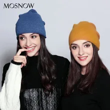 Женский зимний теплый пуловер, шапка для девочек, вязаная шапка, защита ушей, шерстяная шапка, регулируемая шерстяная шапка, B-9366