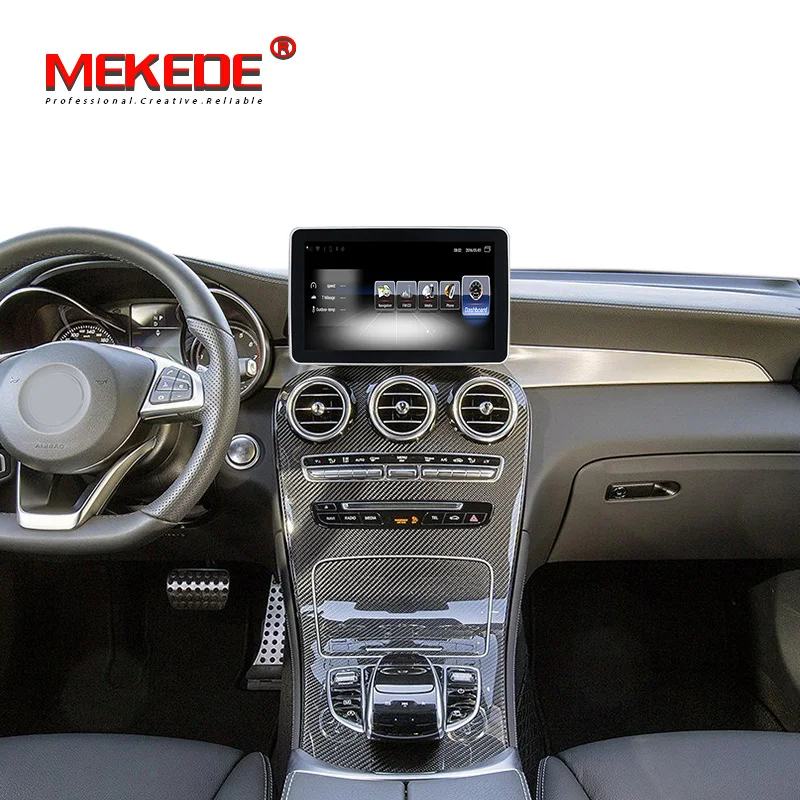 Excellent 9" Android 7.1 3+32G 4G lte Car Radio GPS Navigation for Mercedes Benz GLC Class X253 C253 2015-2017 Bluetooth WiFi Head Unit 2