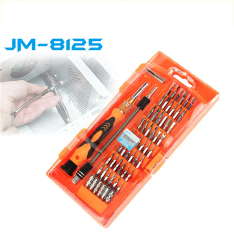 JAKEMY 58 in 1 JM-8125 multi Screwdriver Disassemble repair mobile phone tool for iPhone/MacBook Air/MacBook Pro tools set
