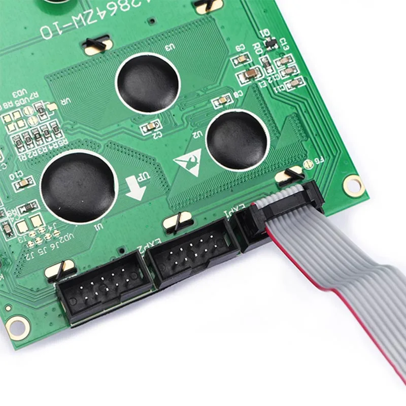 

Dispaly Screen 1.4 LCD 12864 RAMPS Screen with Cable for CREALITY Ender-3 3D Printer OD889