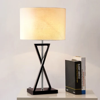 

led e27 Korean Iron Fabric LED Lamp .LED Light .Table Light.Table Lamp.Desk Lamp.LED Desk Lamp For Bedroom Study Office Store M