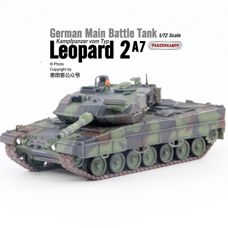 Details about   Panzerkampf 1:72 German Kampfpanzer Leopard 2A7 Main Battle Tank #PZK12174PB