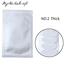 № 2 Толстая силиконовая ресница патчи 2 пар/упак. под глазную подушечку для наращивания ресниц силиконовые подушечки для ресниц инструмент для наращивания
