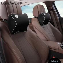 1pcs Car Neck Pillow Super Soft space Memory Foam Auto Seat Cover Head Neck Rest Cushion Headrest Pillow car styling odontogenic head and neck space infections