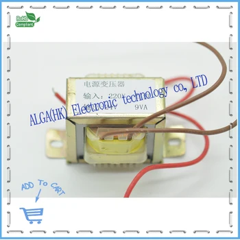 

High quality single 9W 24V supply transformer input: turn 220V output: 24V.