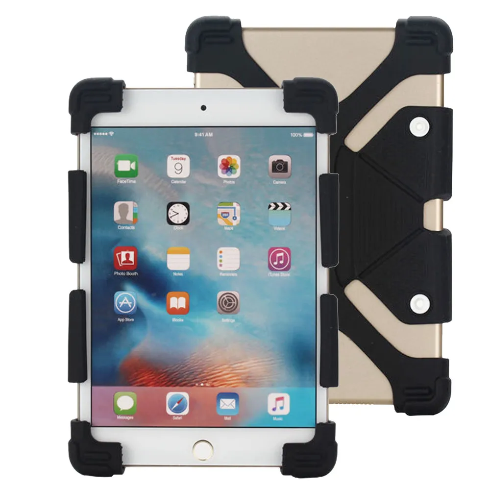 

Universal Adjustable Soft Silicone Case Cover For 7-8-Inch Tablet protective AShell/Skin for tabelt pad A30