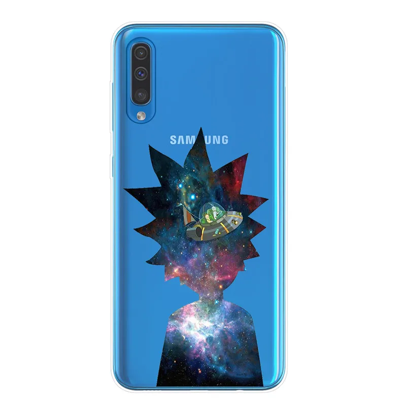 Cartoon Rick And Morty Soft TPU Case For Samsung J3 J5 J7 A7 A9 A6 A8 J4 J6 Plus A10 A20 A30 A40 A50 A70 Cover - Цвет: T6366