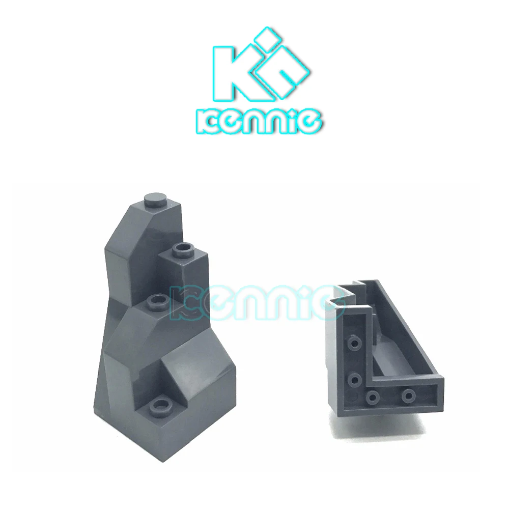 

50pcs/lot Kennie Building Blocks DIY Stone mountain parts Compatible with NO.559 Mountain Brick 3x3x5 Rock Panel DIY Brick Part