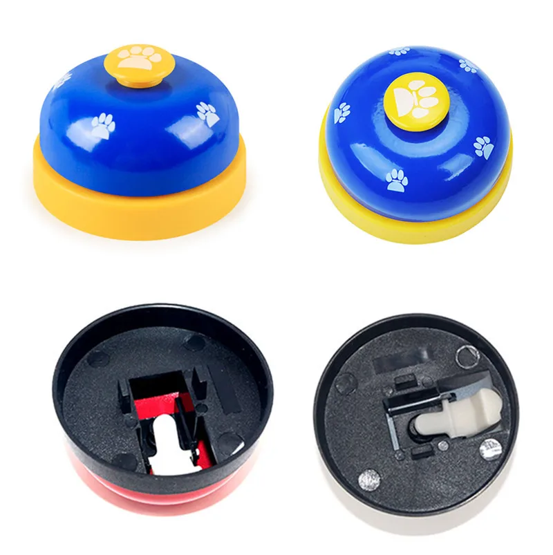 Pet Dog Training Dinner Bell Dog Cat Interactive Toy Training Accessories Puppy Dog Feeder Ring Trainer Funny Products For Dog-4