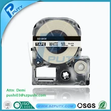 Совместимые типы лент LC-5WBN/SS18KW 3/4 ''белый кассета с маркировочной лентой для LW-400 принтер этикеток
