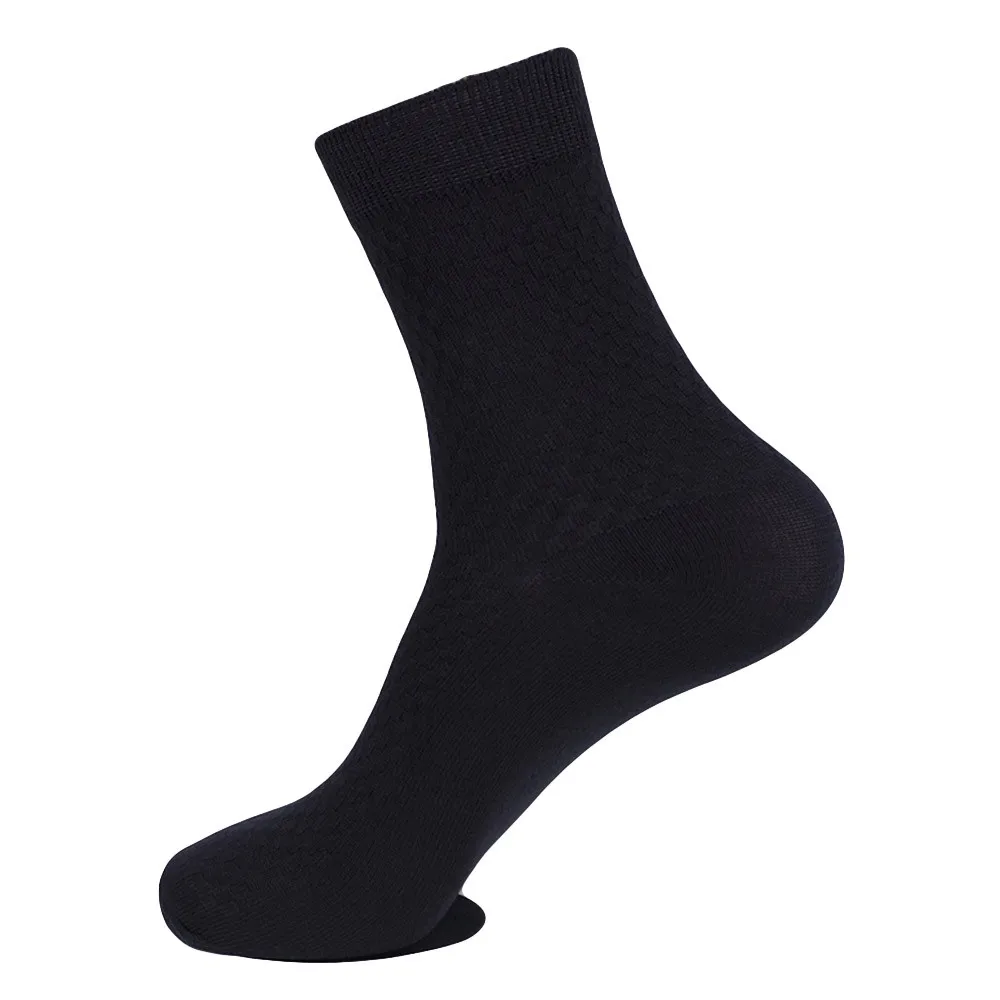 

1 Pair Men Bamboo Fiber Socks Business Anti-Bacterial Outdoor Road Bicycle Socks Running Cycling Compression Sport Socks S10 SE5