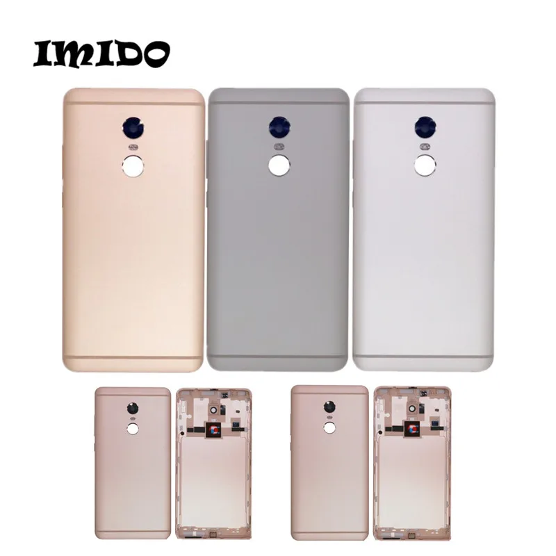 IMIDO Новая Металлическая задняя крышка батарейный чехол для Redmi Note 4 | Мобильные