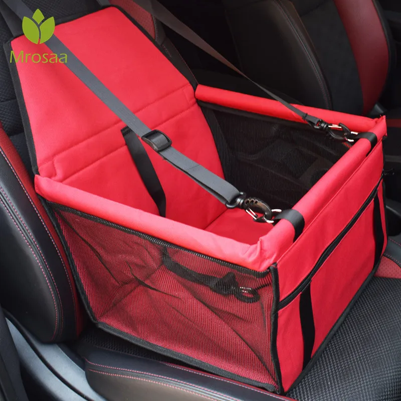 Mrosaa 5 цветов переноска для собак водонепроницаемая сумка для собак корзина безопасная переноска для дома кошка сумка для щенков собака автомобильное сиденье товары для домашних животных