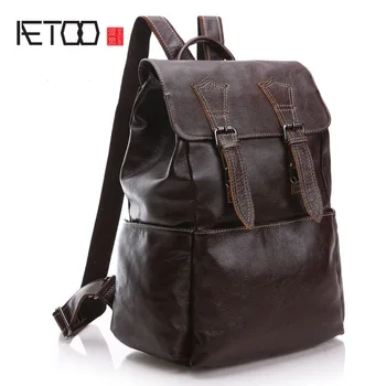 

AETOO Casual men's shoulder bag business men's shoulder bag burst models men's shoulder bag