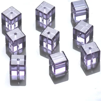 

Factory Big Sales 100pcs Faceted CUBE CRYSTAL glass loose BEADS 8x8mm Jewelry & Accessories>>Fashion Jewelry>>Beads