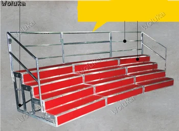 

Step three floor School student Chorus Group Big Photo Professional folding disassembly stage ladder CD50 W03