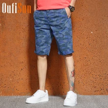 Oufisun Jogger карандашный гаремный шорты мужские Весна Новые камуфляжные шорты милитари свободные удобные накладной карман камуфляжные шорты