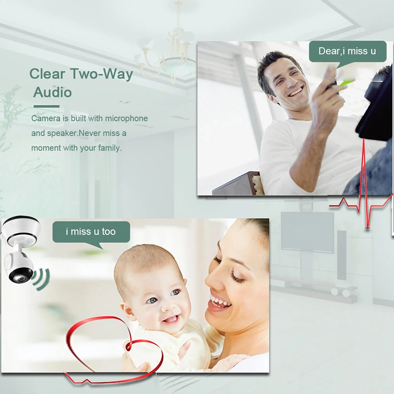 RoraninT новая HD домашняя камера видеонаблюдения 720P IP беспроводная Wifi CCTV сетевая