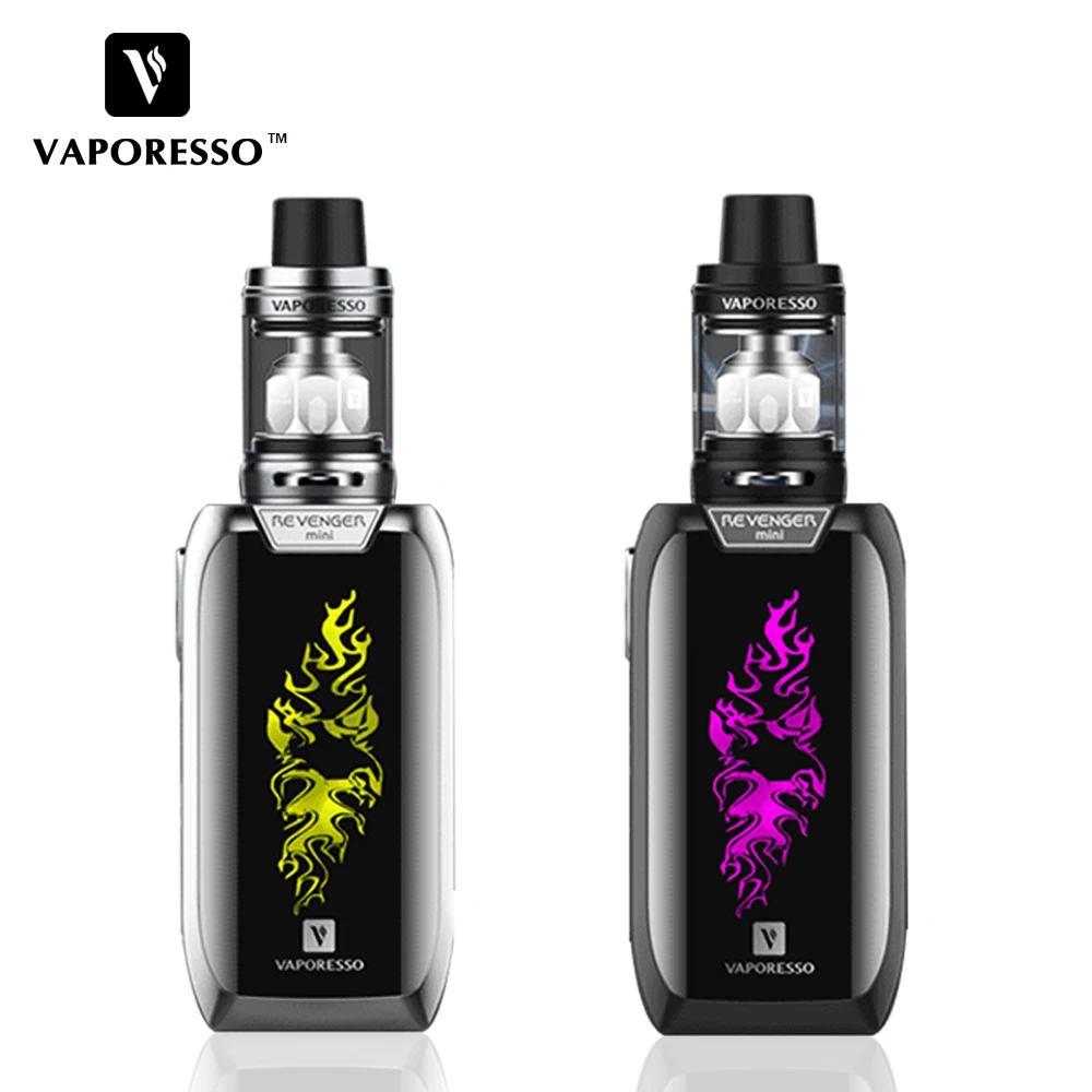 

Original Vaporesso Electronic Cigarette Revenger Mini Kit with 2ml 3.5ml NRG SE Atomizer 2500mAh Battery in Built use GT Coil