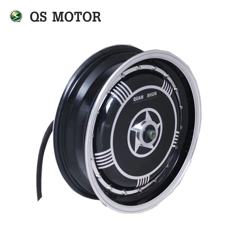 US $384.00 QS Motor 13inch 4000W 273 40H V2 Brushless BLDC EElectric Single Shaft Wheel Hub Motor
