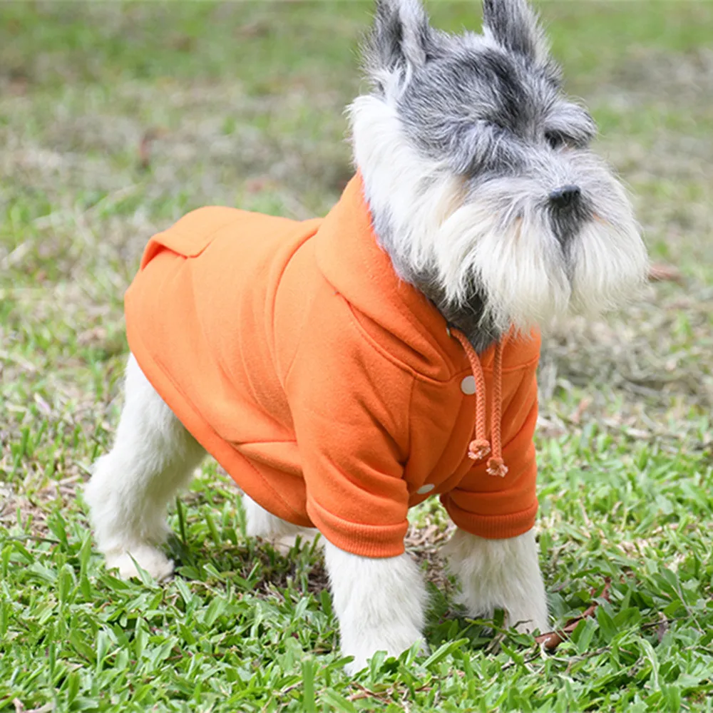 

french bulldog clothes dog hoodie Warm Fleece Puppy Coat Apparel Puppy Sweatshirt dogs pets clothing ropa perro ##
