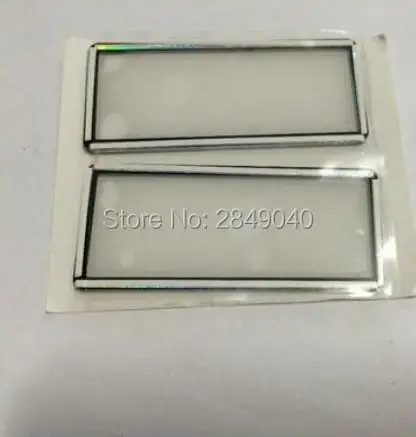 

New Digital Camera Top Outer LCD Display Window Glass Cover (Acrylic)+TAPE For Canon 5DII 5D Mark II Small screen Protector