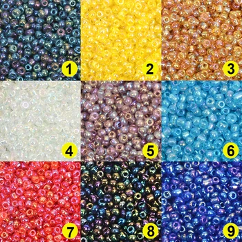 

2mm Plating Corolful Small Glass Beads for Jewelry Making Rondelle Czech Spacer Beads DIY Jewelry Bracelet Necklace bijoux Craft