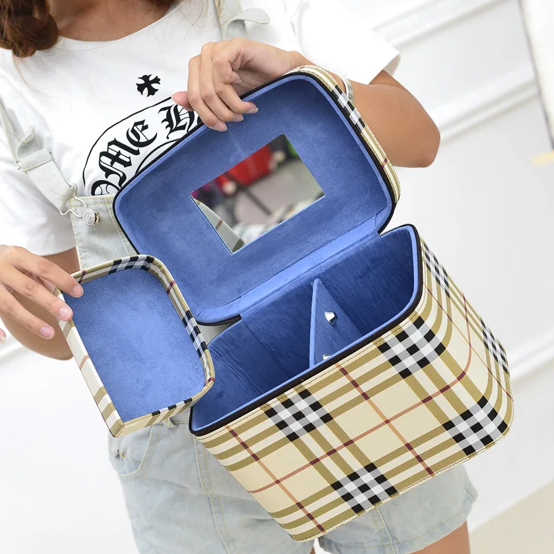 

Factory Price Direct Stereotyped Cosmetic Bag Package Package Cosmetic Case Cosmetic Bag Waterproof Brand Disguise Package
