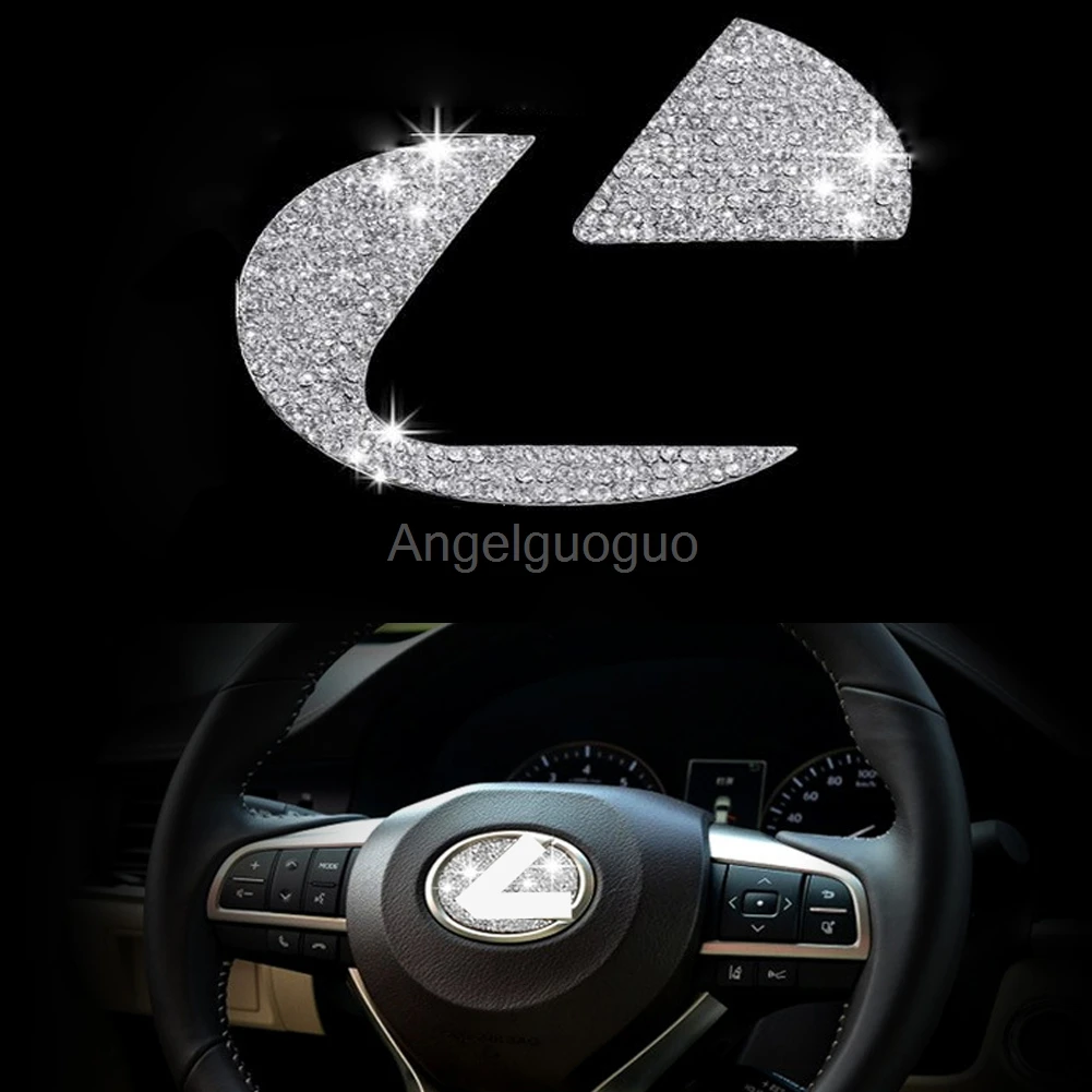 

Car steering wheel emblem 3D sticker cover for Lexus ES NX RX (3 colors options)