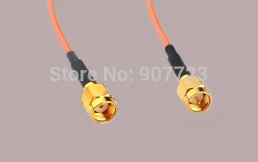 

10pcs RP-SMA Male To SMA Male RG316 8" 20CM RF Pigtail Jumper Cable