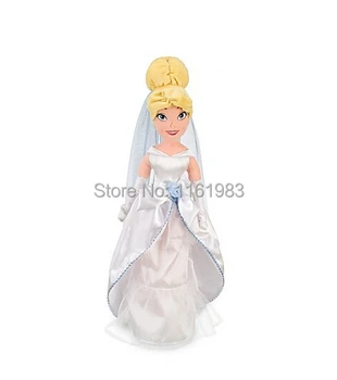

Princess Exclusive 50cm Deluxe Plush Figure Cinderella White Wedding Dress