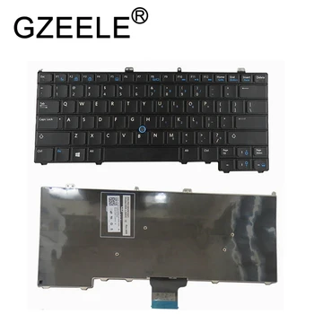 

GZEELE New US Laptop Keyboard for DELL Latitude E7440 E7420 E7240 E7420D 12 7000 With Track Point Notebook English Keyboard