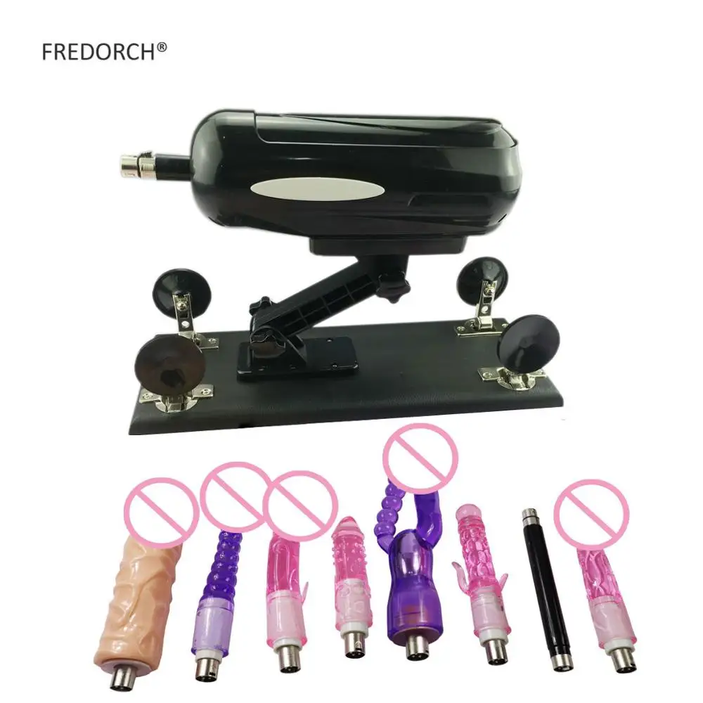  FREDORCH F2 Female Masturbation Automatic Sex Machine for Women with Realistic Dildo Attachments To