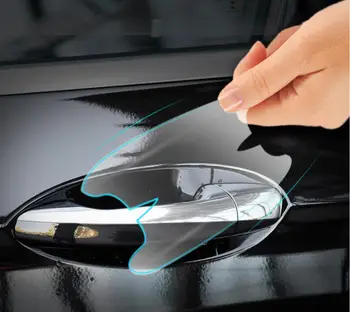 

Car TPU Door Handle Cover Film Sticker Protective For Hyundai IX35 IX25 Verna Creta Accent Solaris Tucson Santafe I30 Elantra