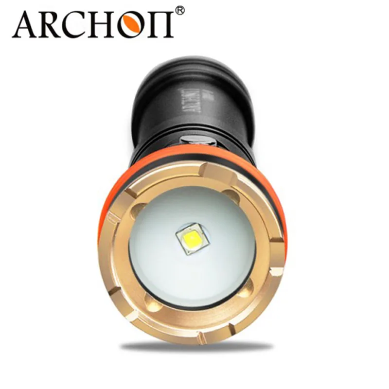 ARCHON D11V-II d11v W17V-II w17v Водонепроницаемый Подводный фонарь для дайвинга огни 10 мм луч света пробки* XM-L2 U2 для 18650