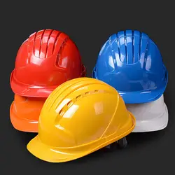 Защитные шлемы работы Кепки ABS изоляции Материал строительной площадке Бесплатная доставка