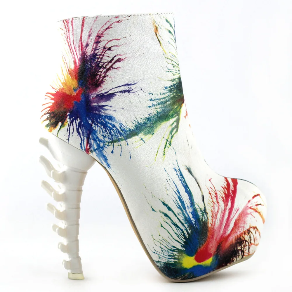bone coloured heels