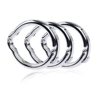 Metal Cock Ring Glans Ring Adjustable 5 Size Magnetic Sheath Compound Male Circumcision Ring V Type Penis Ring Sex Toys for Men 4