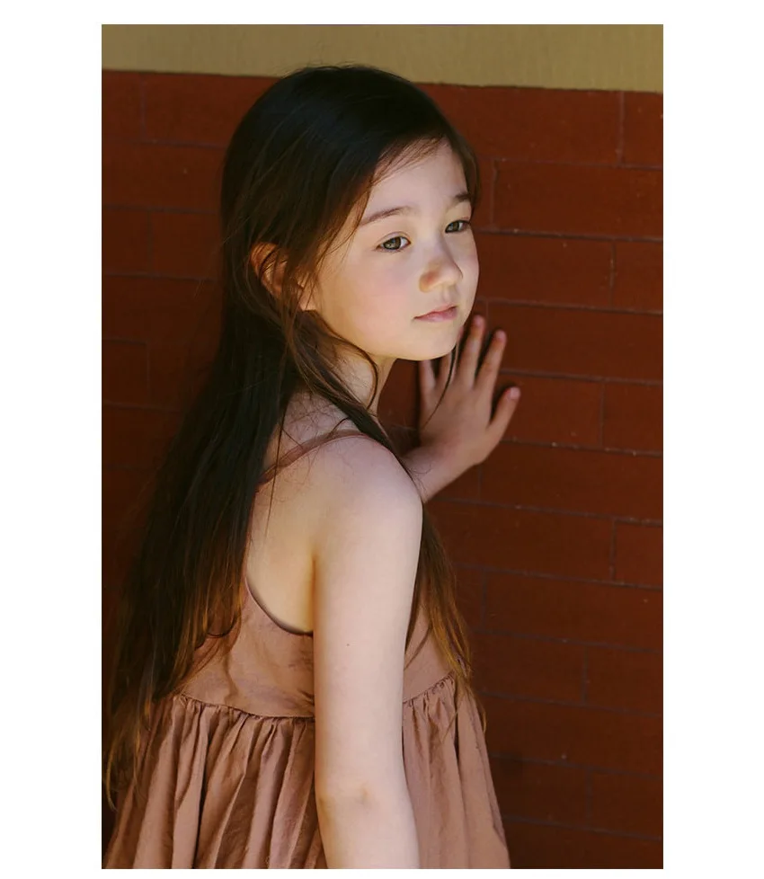 maxi long big girls dress summer 2018 new cotton sleeveless loose party dresses for girl baby school children dress clothing (7)