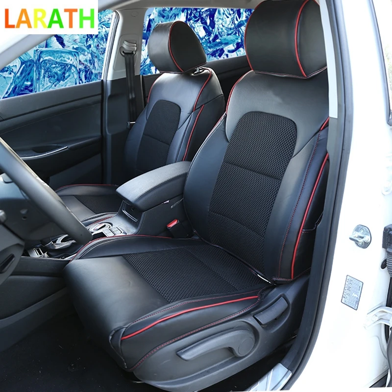 Для Hyundai Tucson 2015 2018 полный набор сиденья из искусственной кожи Рукоделие спереди и