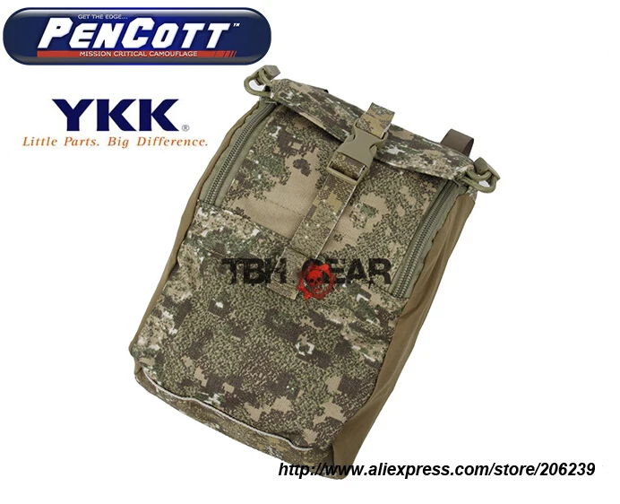 TMC 9x7x3 Чехол GP PenCott Badlands Utility MOLLE сумка для снаряжения поясные сумки охоты
